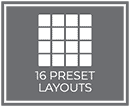 16-Preset-Layouts